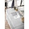 James Martin Vanities Athens 48in Single Vanity, Glossy White w/ 3 CM Eternal Jasmine Pearl Quartz Top E645-V48-GW-3EJP - alternate 4